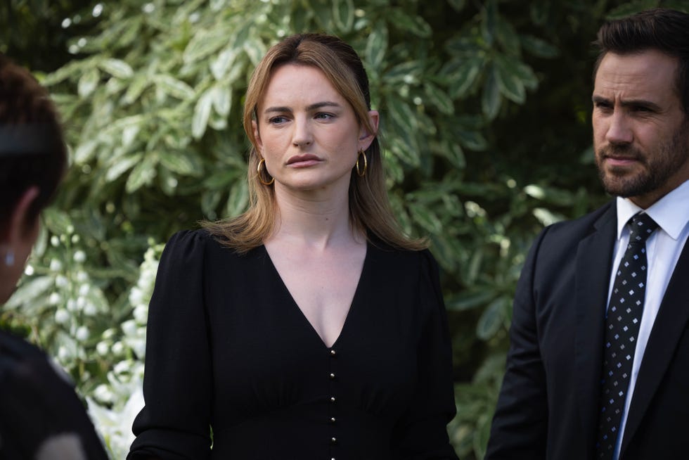 amanda harris's memorial service in neighbours