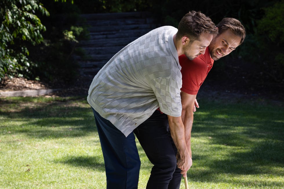 rhett norman and aaron brennan in neighbours