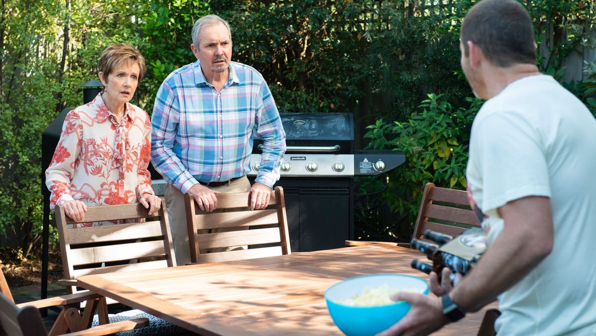 preview for Neighbours Soap Scoop! Amy makes a move on Ned