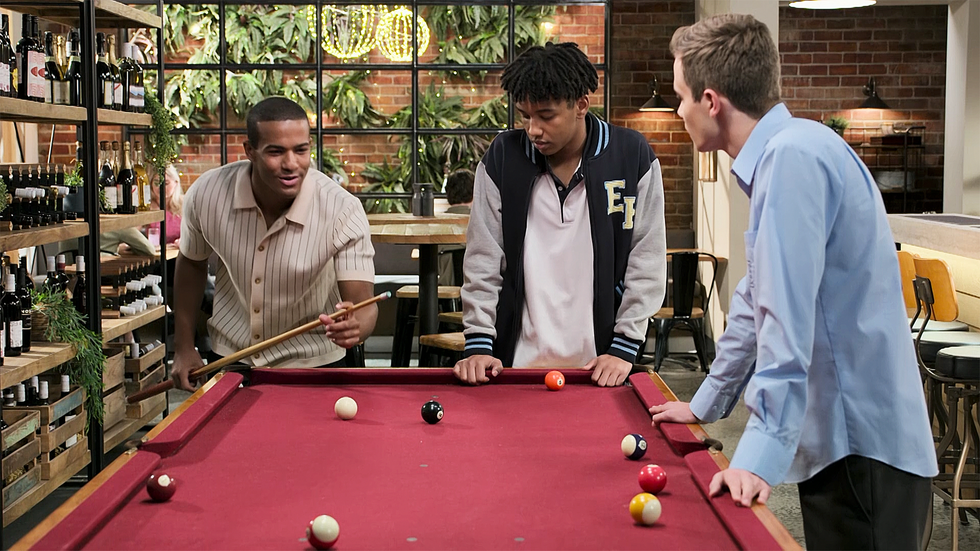 taye, dex and jj varga murphy in neighbours
