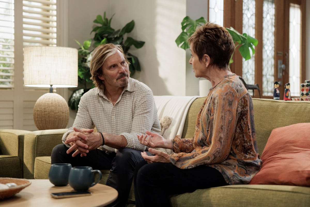 preview for Neighbours Soap Scoop! Aaron's new love triangle