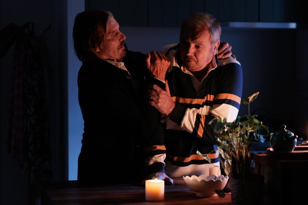 Darcy Tyler and Karl Kennedy in Neighbours darcy tyler and karl kennedy in neighbours