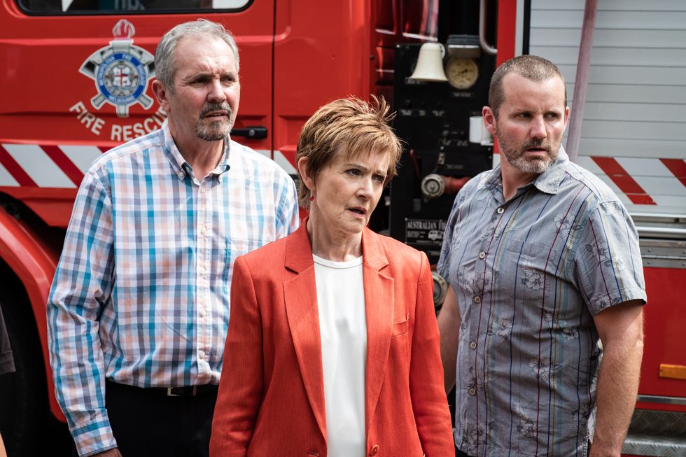 karl kennedy, susan kennedy and toadie rebecchi in neighbours