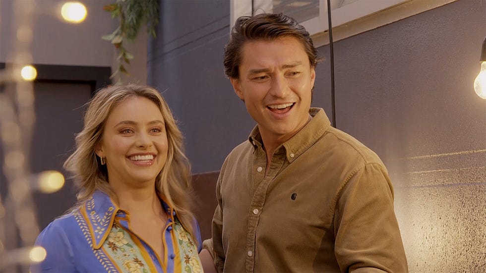 krista sinclair and leo tanaka in neighbours
