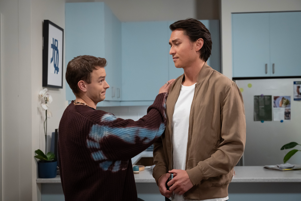 Sebastian and Leo Tanaka in Neighbors