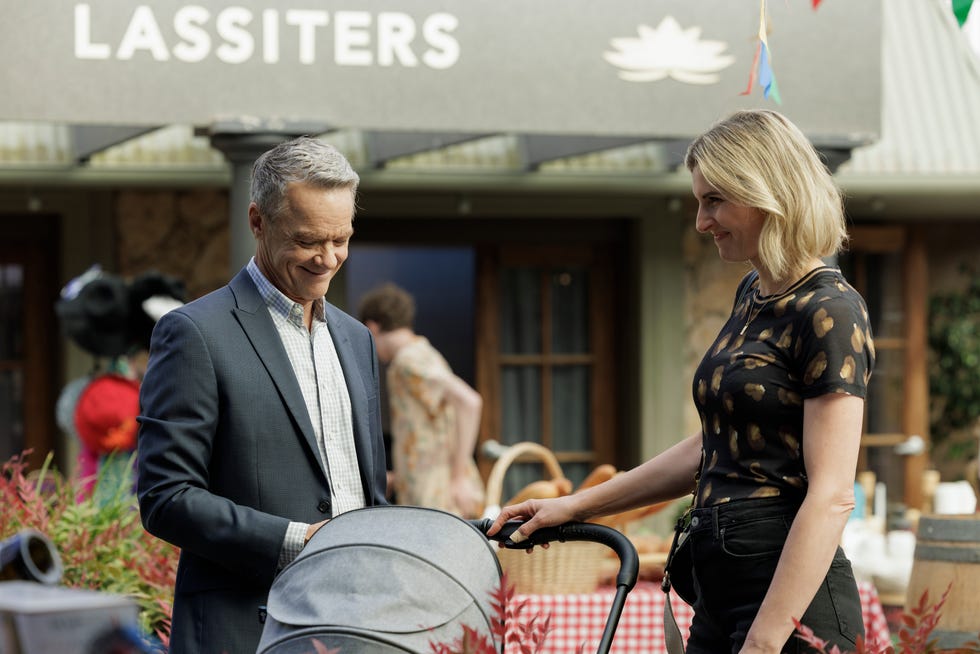 Paul Robinson and Chelsea Murphy in Neighbours paul robinson and chelsea murphy in neighbours