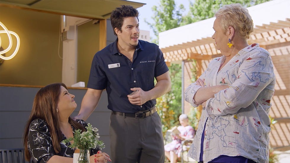 Terese Willis, Colton Keys and Vera Punt in Neighbours terese willis, colton keys and vera punt in neighbours
