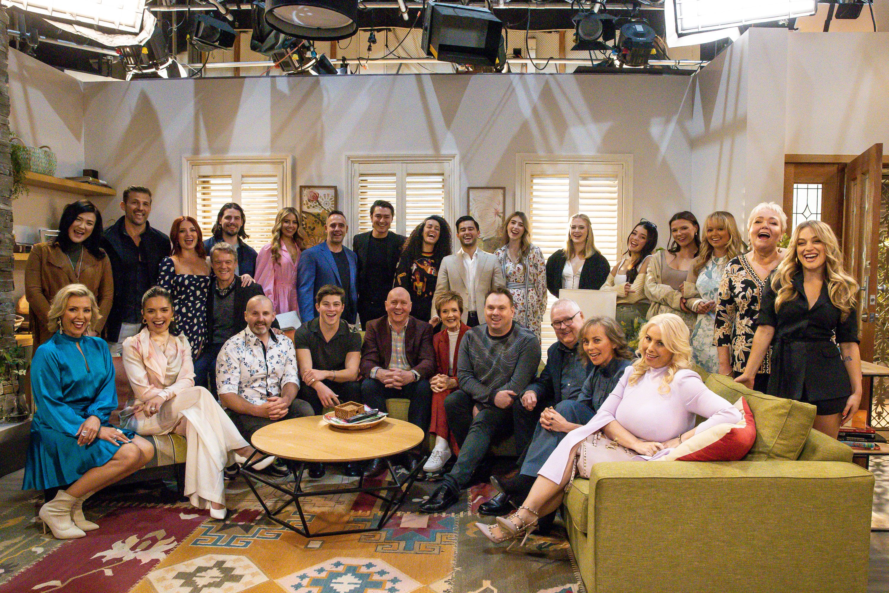 Neighbours releases final cast photo after it was announced the series  would be ending