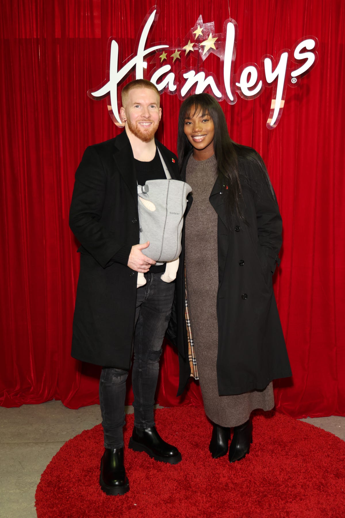 neil jones, chyna mills and their baby