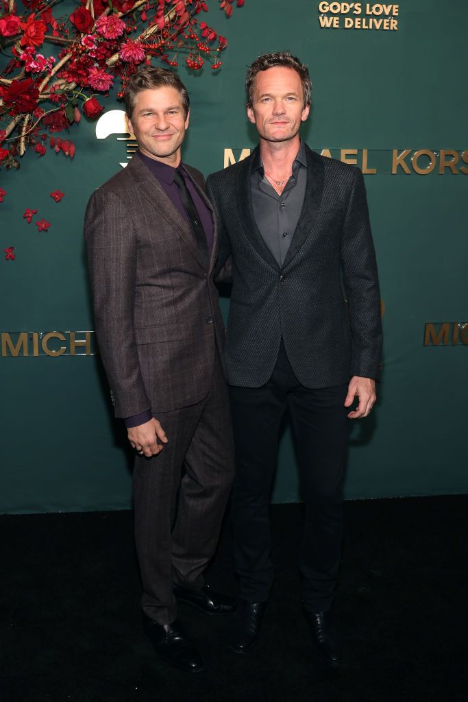 new york, new york october 17 neil patrick harris and david burtka attend the 16th annual gods love we deliver golden heart awards at the glasshouse on october 17, 2022 in new york city photo by taylor hillwireimage