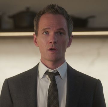 neil patrick harris as michael lawson looking shocked in uncoupled