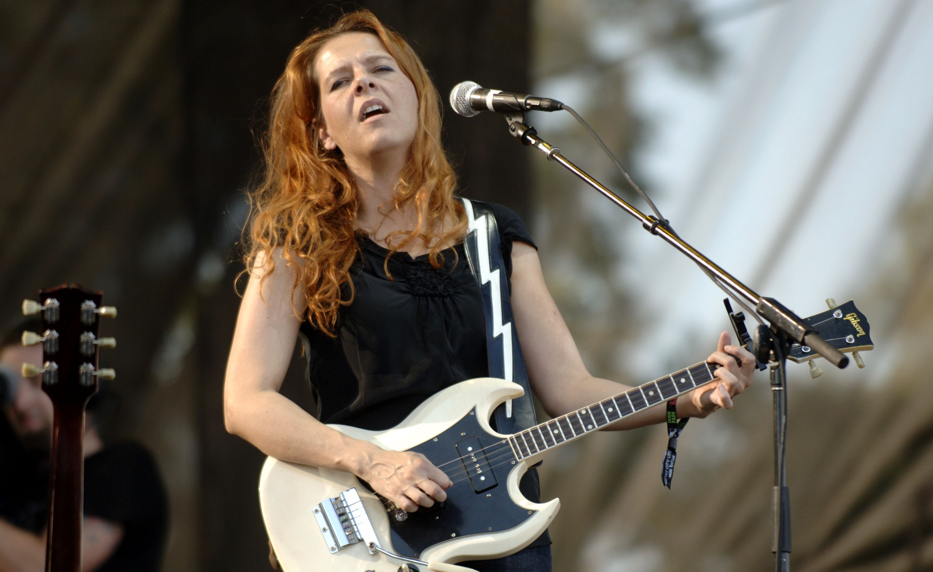 Neko Case performs at the Austin City Limits Music Festival