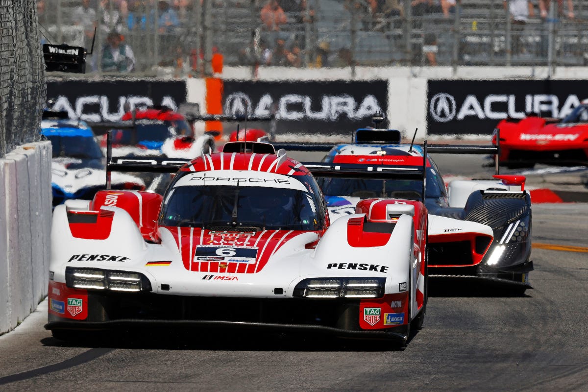 IMSA Long Beach Notebook: Porsche Scores Maiden GTP Win In Wild Finish