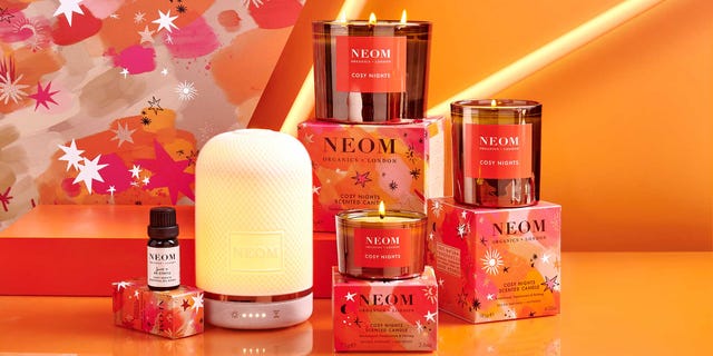 Neom has launched its limitededition Christmas candles for 2023