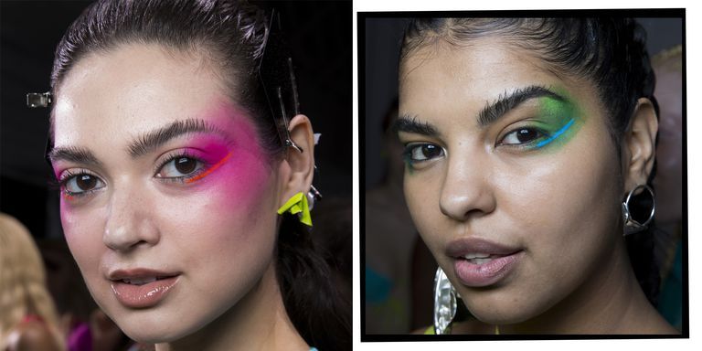 Neon Eyeliner Makeup Trend