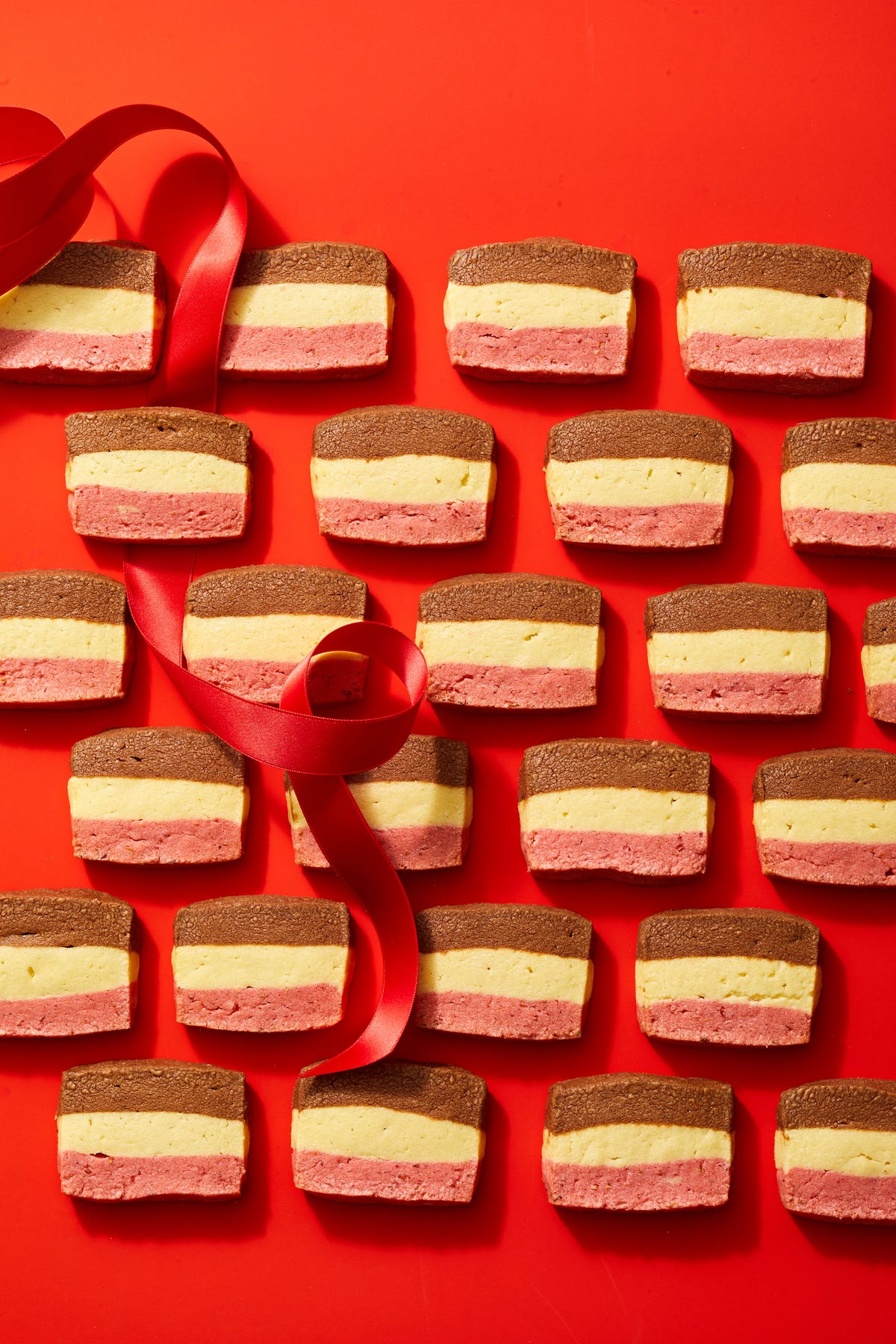 Best Neapolitan Cookies Recipe - How To Make Neapolitan Cookies