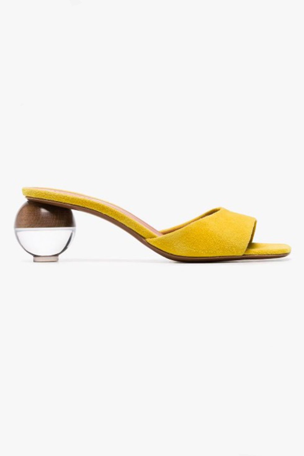 Neous shoe, sculptural heels