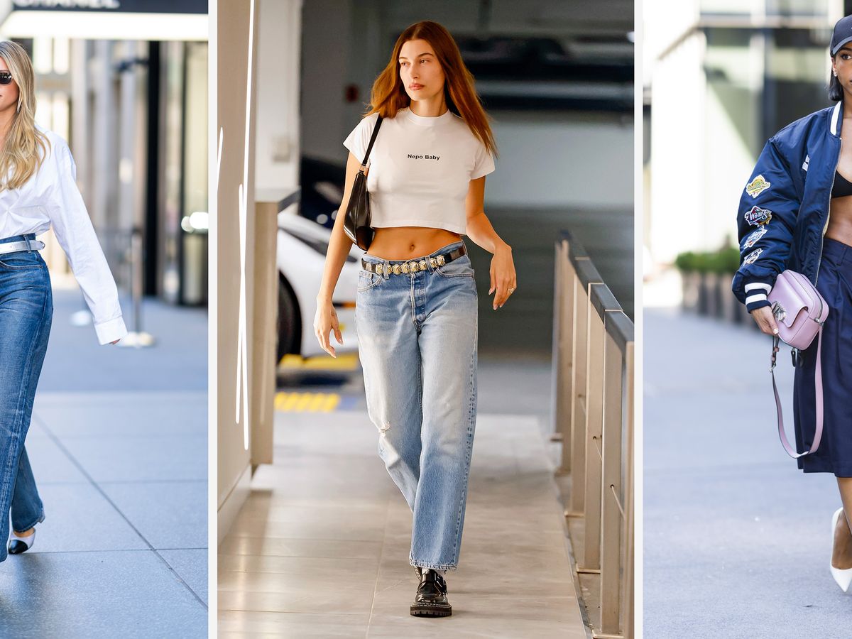 Jane Birkin, Kendall Jenner in a Baggy Pant and Crop Top