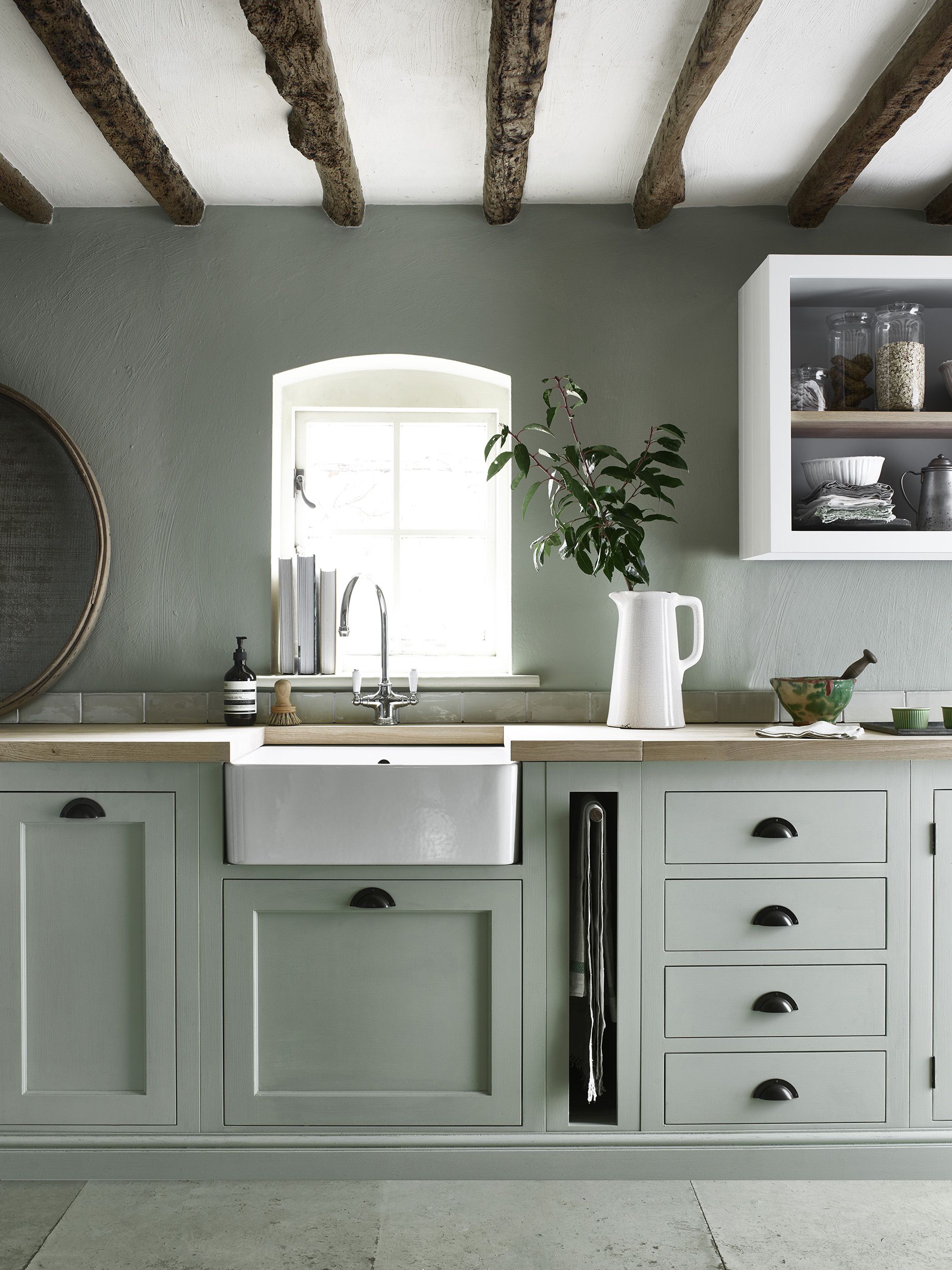 Farmhouse Kitchen in the U.K. - Town & Country Living