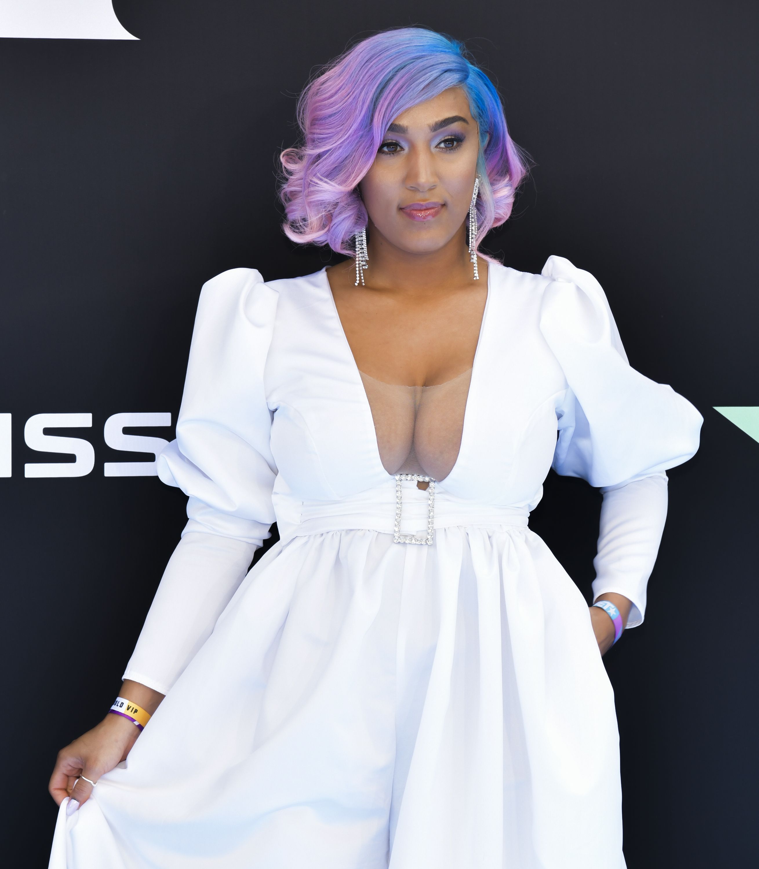 Best Lavender Hair Looks 2022 Lavender Hair Color Ideas   Nesly Attends The 2019 Bet Awards On June 23 2019 In Los News Photo 1569948187 