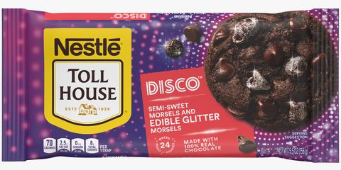 nestlé toll house disco semi sweet morsels and edible glitter morsels
