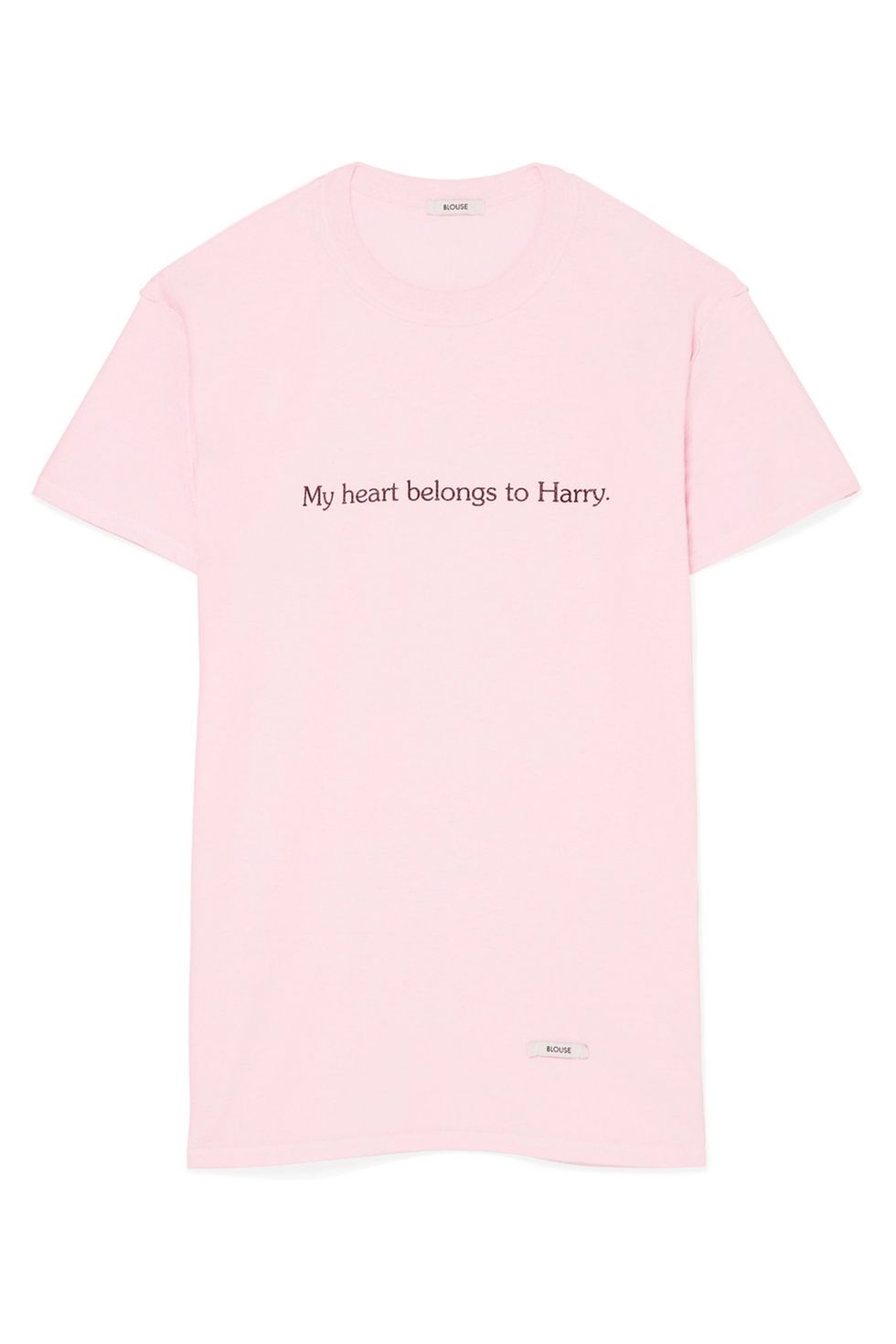 T-shirt, Clothing, Pink, White, Text, Product, Sleeve, Top, Active shirt, Font, 