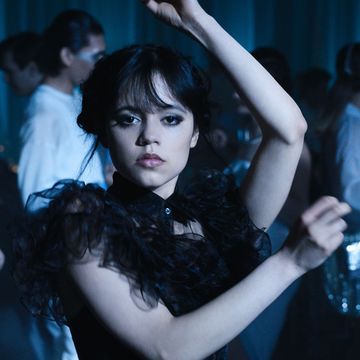 jenna ortega strikes a pose in the viral wednesday dance scene from netflix