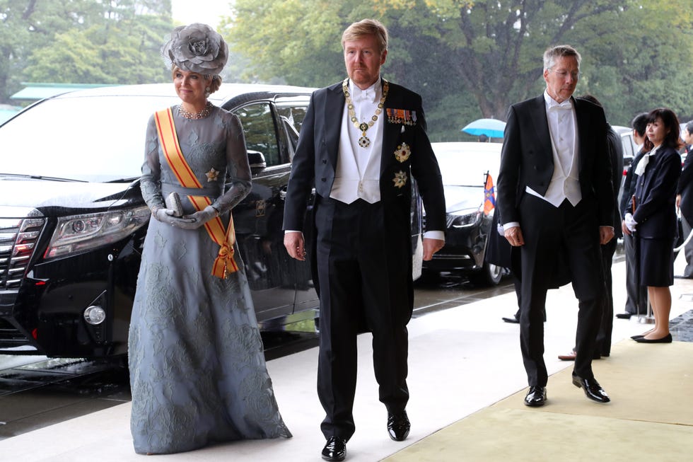 Máxima y Guillermo de Holanda entronización Naruhito