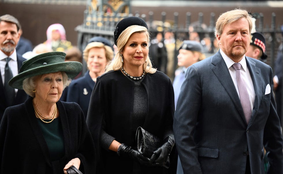 máxima beatriz y guillermo de holanda