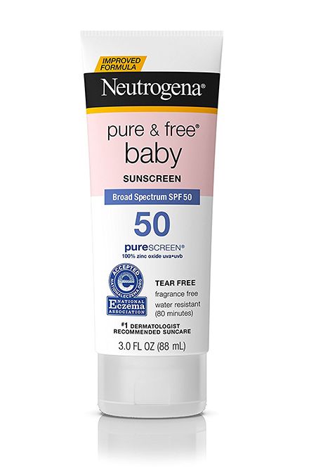 Best Natural Sunscreens for Babies - Neutrogena Pure & Free Baby Mineral Sunscreen