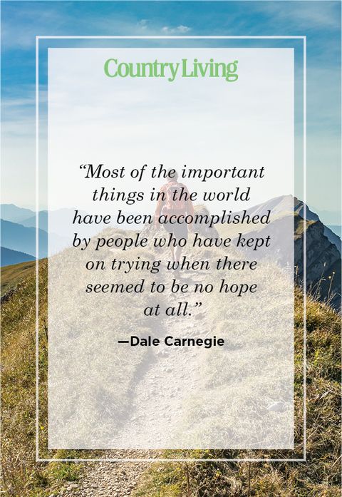 Never give up quote by Dale Carnegie