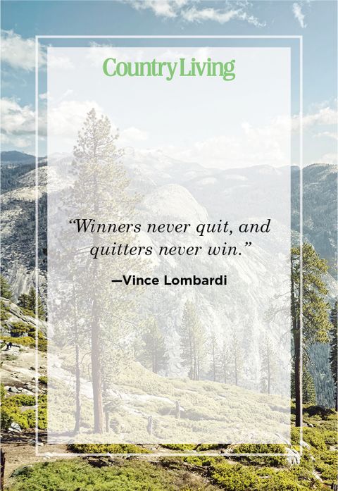 Never give up quote by Vince Lombardi