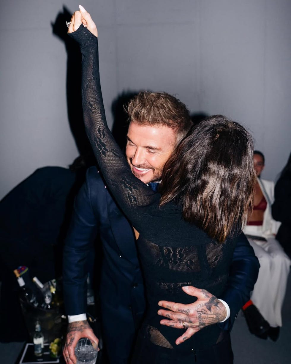 david and victoria beckham dancing