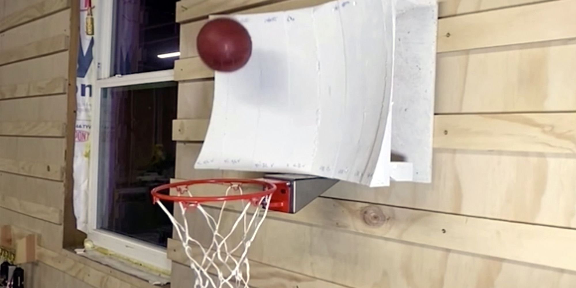 Never-Miss Basketball | DIY Basketball Hoop