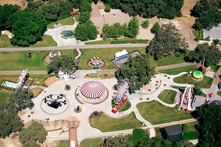 neverland, la casa de michael jackson en santa bárbara