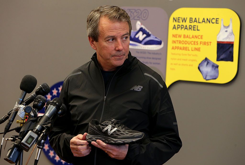New Balance President And CEO Rob DeMartini At Press Conference