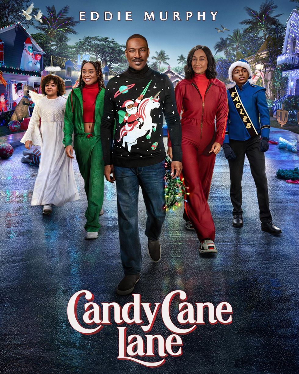 new christmas movies 2023 candy cane lane