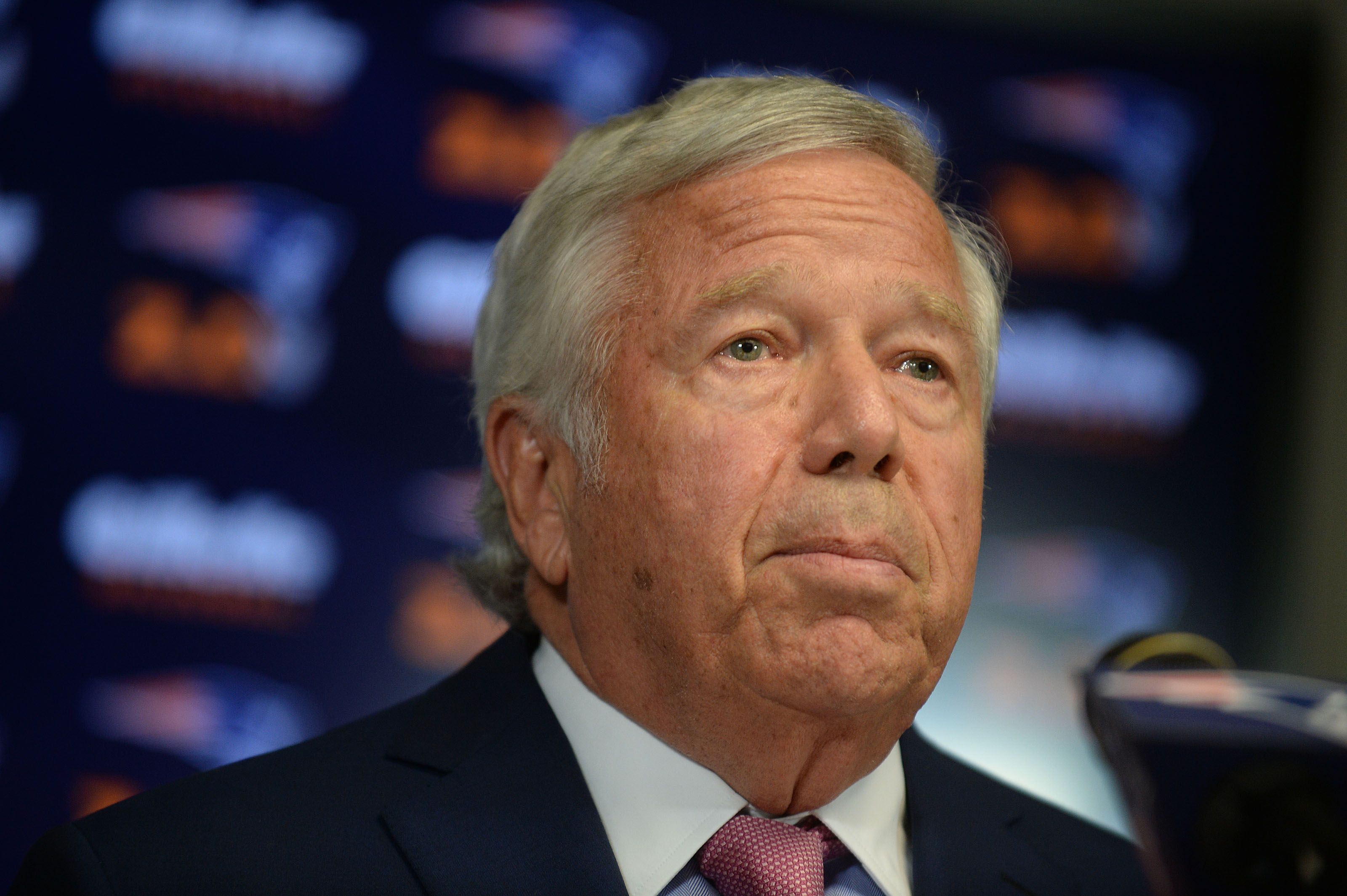 Robert Kraft told police he was Patriots owner after spa visit