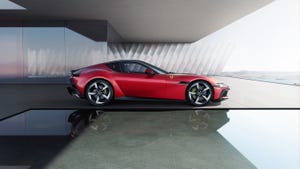 a red sports car
