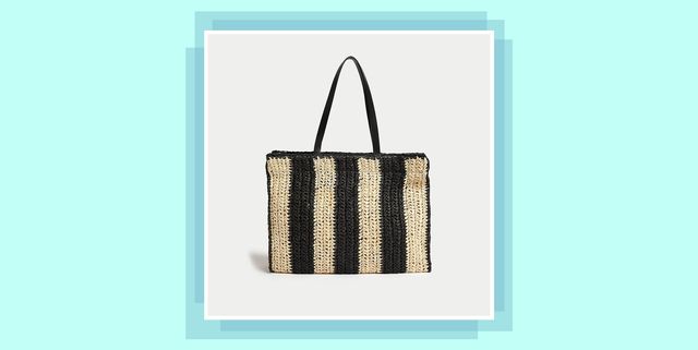 straw tote for summer from marks and spencer