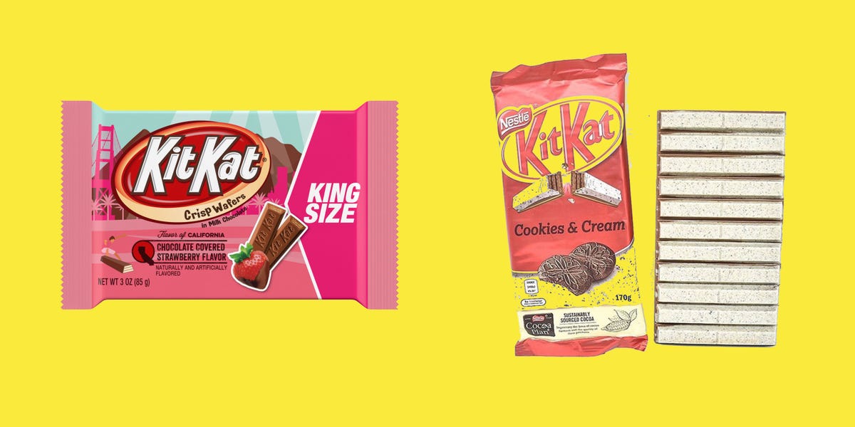 Kit Kat Unveils 2 New Permanent Flavors: Strawberry Dark Chocolate