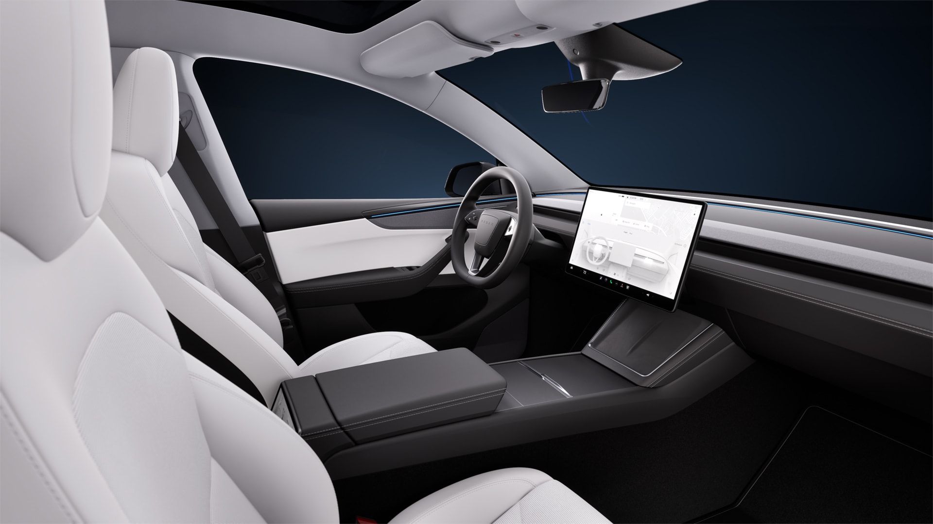 Tesla model y inside discount