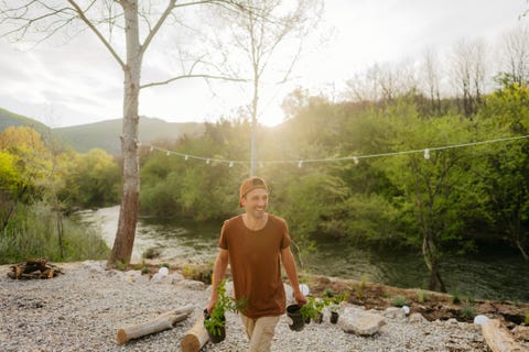 new plants for my garden by the river