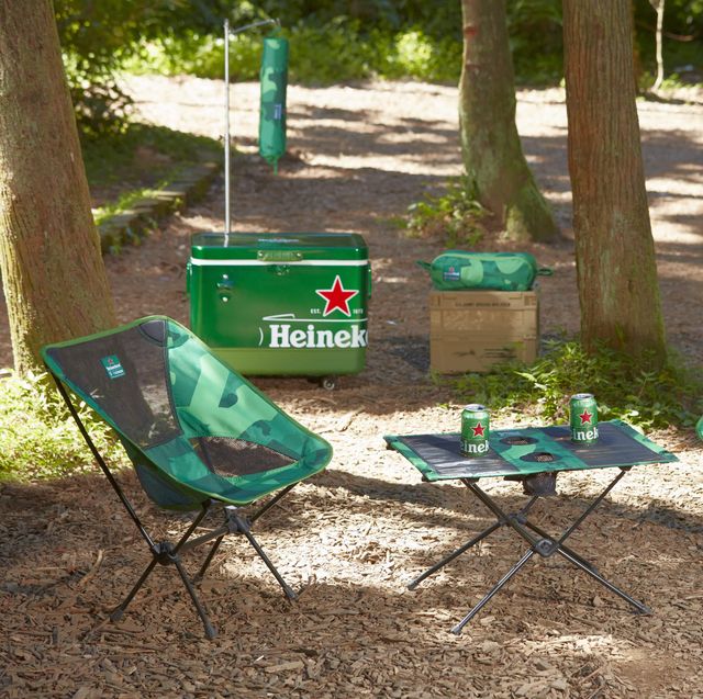 海尼根攜手helinox打造聯名露營裝備！輕量露營椅、遮陽帳台灣獨家推出，價格＋收藏辦法這裡看