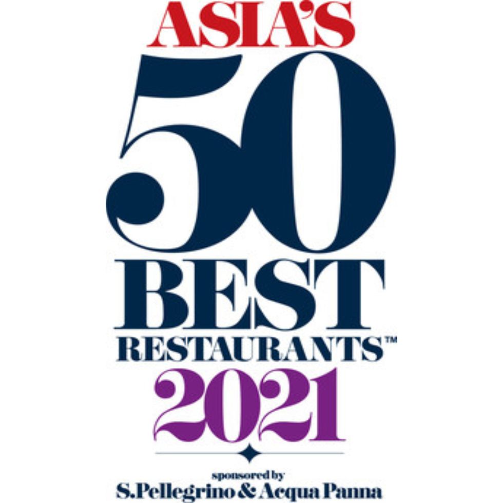 2021 亞洲50大最佳餐廳名單