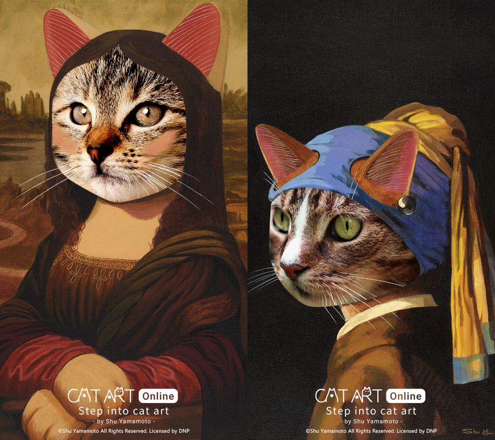 《step into cat art 走進喵次元》貓・美術館線上開展