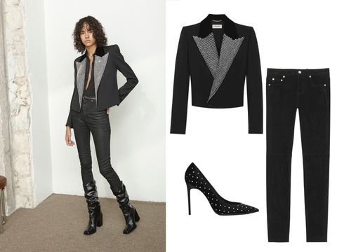 Saint Laurent Pre Fall 2017 Collection Shop the Look