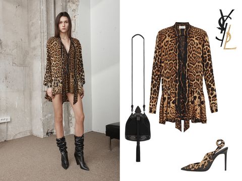 Saint Laurent Pre Fall 2017 Collection Shop the Look