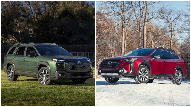new vs old subaru outback
