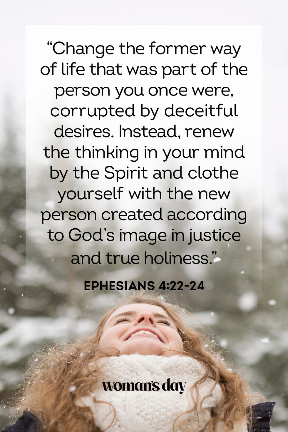 new years scripture  ephesians 4 22 24